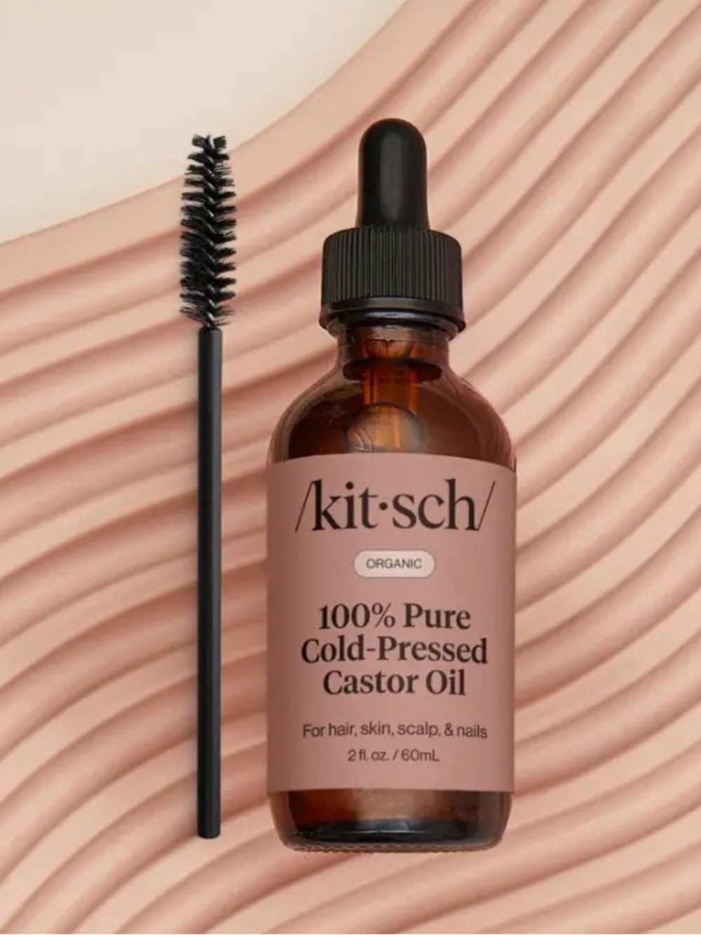 Kitsch Pink Label 100% Pure Cold-Pressed Castor Oil Serum - Picture 3 of 3